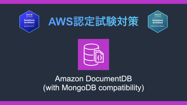 Amazon DocumentDBとは？AWS認定試験対策
