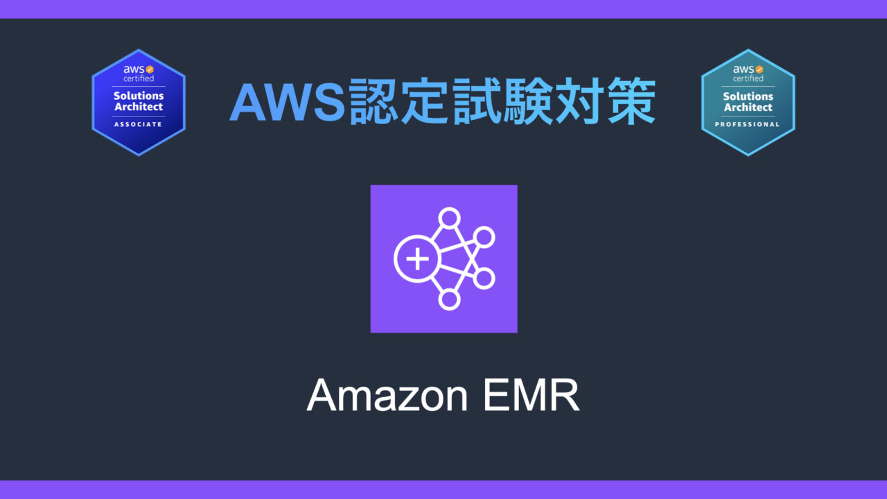 Amazon EMRとは？AWS認定試験対策
