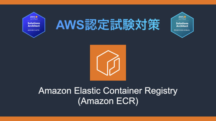 Amazon Elastic Container Registry(Amazon ECR)とは?AWS認定試験対策